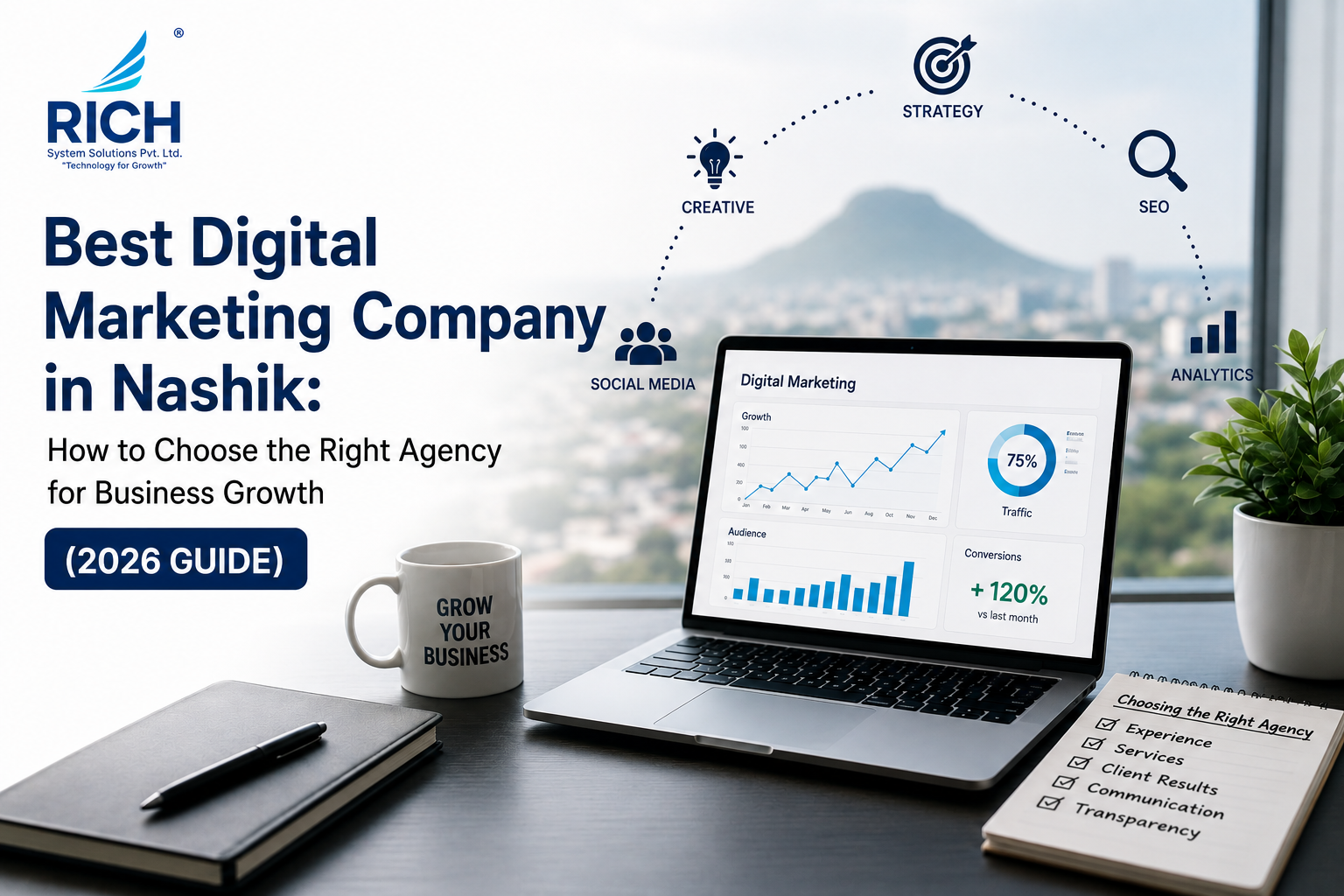 Best Digital Marketing Company in Nashik: How to Choose the Right Agency for Business Growth (2026 Guide)